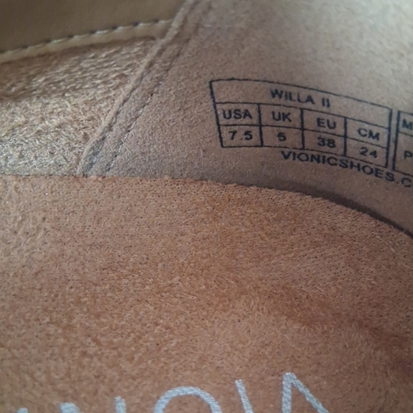 Vionic Willa II Orthotic Women's Denim Blue Loafers Flats Shoes Size 7.5 - Picture 3 of 16